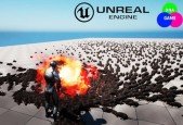 Unreal Engine 5- Crowd creation in the Niagara and Blueprint