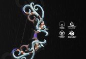 Blender 2.8 and Substance painter 3D modeling game assets
