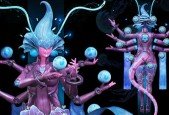 Hard Surface Fantasy Female Character Sculpting in Zbrush