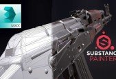 3DSMax 2016 Substance Painter for Videogame Production