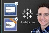 Tableau Certification Desktop Specialist + Data Analyst