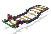 Sheet metal Stamping design with Fusion 360 Chassis frame