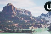 Unreal Engine 5.4 and Gaea Environment Creation