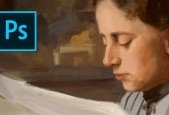 Learn to create traditional looking paintings in Photoshop