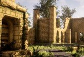 Ancient Ruins 3D Game Environment in Blender