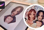 Draw Anime Sticker Designs in Procreate (Complete Workflow)