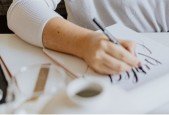 Modern Brush-Lettering Calligraphy- From Sketch to Screen