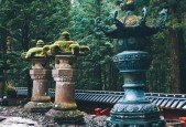 Create a traditional japanese scene in Modo