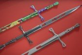 Scifi Sword Tutorial- Blender  Quixel  Unreal