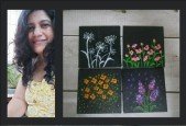Acrylic Painting For Beginners- Learn To Paint Easy Florals