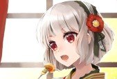 Manga Drawing  Digital Illustration - Japanese kimono girl