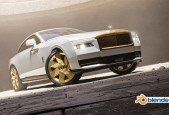 Blender- Rolls Royce Spectre in 3D