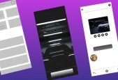 Car booking app design using Figma