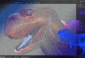 Maya Rigging a Dinosaur in 4 hours