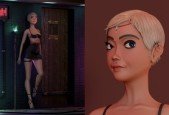 Fighter Girl Character in Blender Tutorial