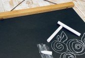 Hand Letter and Doodle with Chalk
