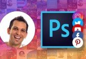 Design stunning Social Media Marketing Images with Photoshop
