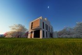 3ds max Lumion Modern villa modeling rendering course