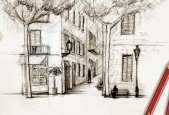 Landscape Sketching, Tricks and Hints