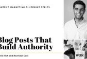 Content Marketing Blueprint- Blog Posts That Build Authority