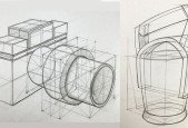 Industrial Product-Object Drawing Course with Perspective
