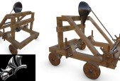Rhino 3D V6 - designing a catapult Level 1