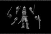 Keying for modular 3d printable miniatures in zbrush
