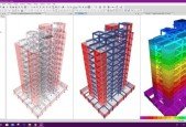 Practical ETABS Training of G+9 Building with RSA Analysis