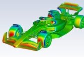CFD analysis of flow over vehicles including Formula One