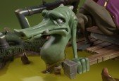 ZBrush Beginner Course- Sculpting Crile the Crocodile