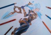 Learn to Draw Anime-Manga Characters with Easiest Technic