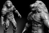3D Character Creation- Sculpting in Zbrush