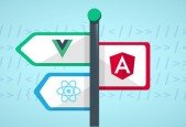 React JS, Angular Vue JS Quickstart Comparison