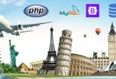 PHP with MySQL- Build Complete Tours and Travel Website