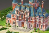 Game Stylized Building Concept Art with Blender + Photoshop