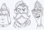 Ultimate Cartoon Drawing with Pencil- Caricature Skills