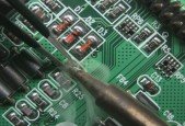Learning Soldering- Electronics Surface Mount Components