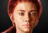 REALISTIC 3D FEMALE FACE