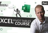 Excel Pivot Tables course Part 13
