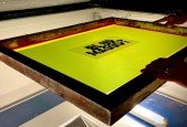 How to expose a screen for screen printing.