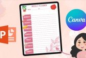 Create A Digital Planner In Canva PowerPoint To Sell