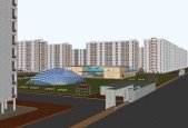 Architecture Planning of Affordable Housing Township