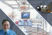 GIMP Digital Drawing- Free GIMP with a Budget Tablet