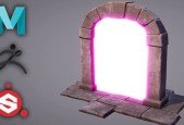 Maya, ZBrush ve Substance Painter ile 3D Stilize Modelleme