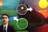 AI art with Blender and Stable Diffusion w midjourney Model