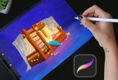 Learn Perspective in Procreate Two Point Perspective