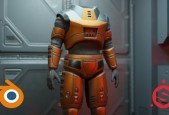 Sci-fi Character Armor Blender and Substance Painter