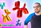 Blender 3D for Beginners- Learn to Model a Balloon Dog