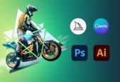 Learn Modern Graphic Design With AI Adobe Midjourney Canva