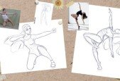 How to Draw Full Body Poses in Procreate (anime art style)